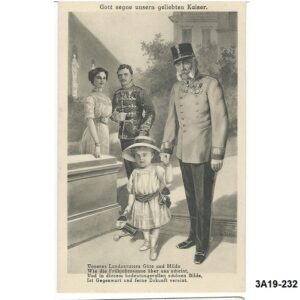 Kaiser Franz Josef, with Family in Schönbrunn.
