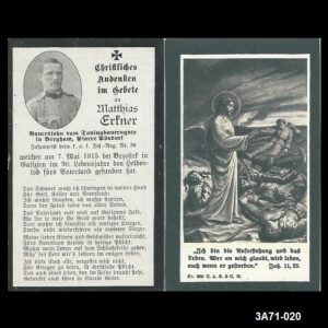Matthias Ertner. K.u.k. Inf. Reg. 36.