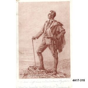 K.U.K. Hptm. Künstlerkarte. 29-08-1917.
