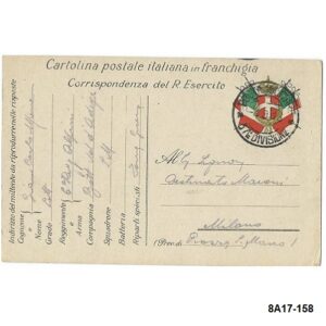 ITALY. 37. Divisione. Poste Militare 04-09-1916.