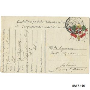 UFFICIO Posta-Militate. 31-10-1916.