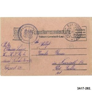 K.U.K. FPA. 297b. 21-02-1917. Galizien.