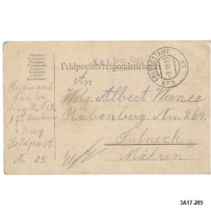 K.U.K. FPA. 25. 09.-06-1915. Galizien.