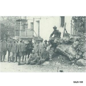 Italija Alpini in Dreznica.