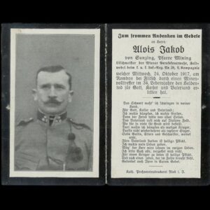 Alios Jakob. K.u.k. 59. Inft. Regiment.