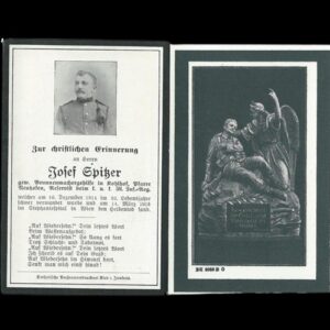 Josef Spitzer. K.u.k. 59. Infanteri Reg.