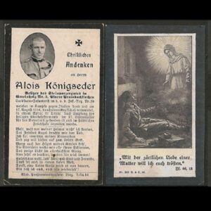 Alios Königseder. K.u.k. Inft. Reg. Nr. 59