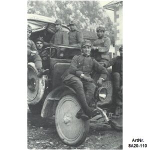 Italien soldier in Kobarid.